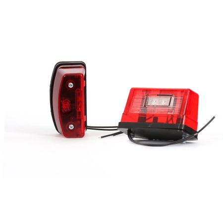 Strands Nsb/Positionsljus LED Röd.,12-24V i gruppen Billjud / LED-Belysning / LED-lampor / Positionsljus hos BRL (872800031)