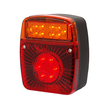 Strands Baklampa 3-Kammar LED 12/24V,Bak/Broms/Blinkers i gruppen Billjud / LED-Belysning / LED-lampor / Bakljus hos BRL (872800050)