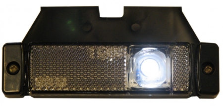 Strands Positionsljus LED Vit 12-24V,Med Fäste. E-Märkt. i gruppen Billjud / LED-Belysning / LED-lampor / Positionsljus hos BRL (872800182)