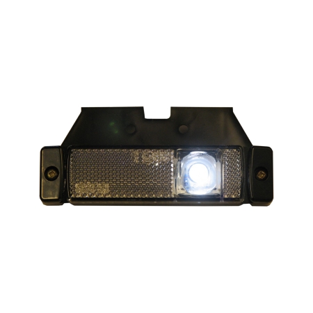 Strands Positionsljus LED Vit 12-24V,Med Fäste. E-Märkt. i gruppen Billjud / LED-Belysning / LED-lampor / Positionsljus hos BRL (872800182)