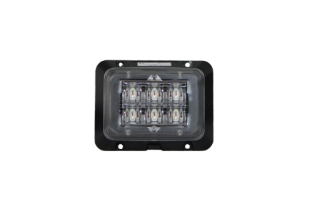 Strands Riktat Blixtljus Rektangulär Orange LED Plan Montering i gruppen Billjud / LED-Belysning / LED-lampor / Blixtljus hos BRL (872800218)