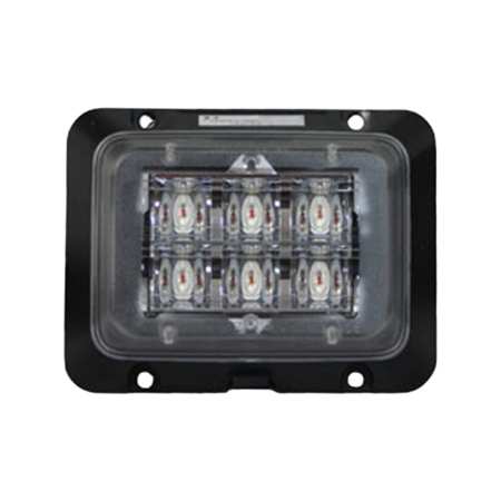 Strands Riktat Blixtljus Rektangulär Orange LED Plan Montering i gruppen Billjud / LED-Belysning / LED-lampor / Blixtljus hos BRL (872800218)