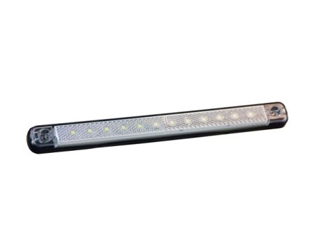Strands Positionsljus Vit LED M Reflex,12-24V i gruppen Billjud / LED-Belysning / Monteringstillbehör / Reflexer hos BRL (872800257)