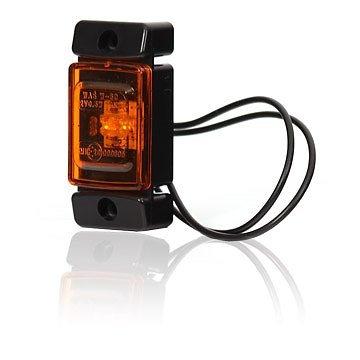 Strands Sidomarkering LED Orange,12-24V E-Märkt i gruppen Billjud / LED-Belysning / LED-lampor / Extraljus hos BRL (872800278)