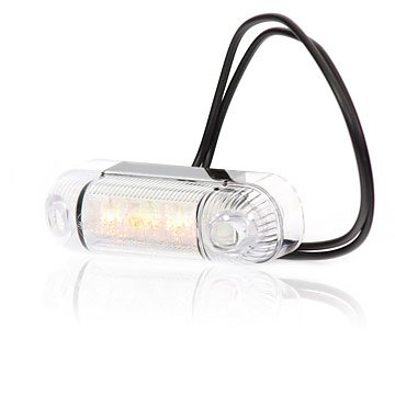 Strands Sidomark. 3 LED Orange,12-24V E-Märkt i gruppen Billjud / LED-Belysning / LED-lampor / Extraljus hos BRL (872800281)