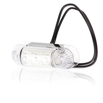 Strands Pos.Ljus 3 LED Vit,12-24V E-Märkt i gruppen Billjud / LED-Belysning / LED-lampor / Positionsljus hos BRL (872800283)