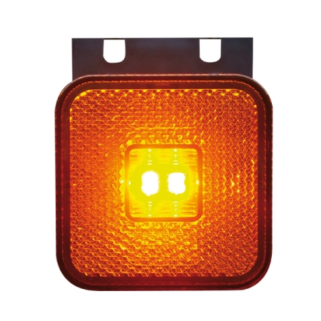Strands Sidomarkering LED 12-24V,Inkl. Vinkelfäste. E-Märkt i gruppen Billjud / LED-Belysning / LED-lampor / Extraljus hos BRL (872800286)