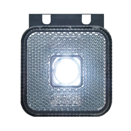 Strands Positionsljus Vit LED 12-24V,Inkl. Vinkelfäste E-Märkt i gruppen Billjud / LED-Belysning / LED-lampor / Positionsljus hos BRL (872800287)
