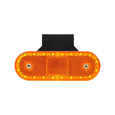 Strands Sidomarkering LED 12-24V,Inkl.Vinkelfäste Och Reflex. i gruppen Billjud / LED-Belysning / Monteringstillbehör / Reflexer hos BRL (872800290N)