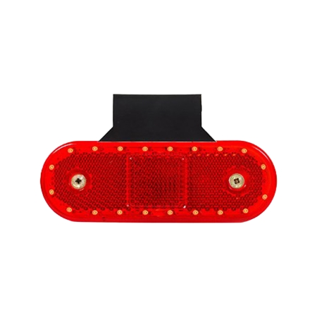 Strands Positionsljus Röd LED 12-24V,Inkl. Vinkelfäste i gruppen Billjud / LED-Belysning / LED-lampor / Positionsljus hos BRL (872800291N)