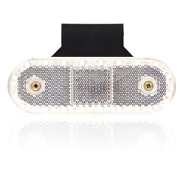Strands Positionsljus Vit LED 12-24V,Inkl.Vinkelfäste. i gruppen Billjud / LED-Belysning / LED-lampor / Positionsljus hos BRL (872800292N)