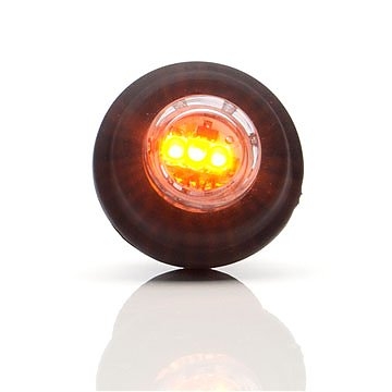 Strands Sidomarkering LED 12-24V.,Passas IN I 21Mm Hål. E-Märkt.Orange i gruppen Billjud / LED-Belysning / LED-lampor / Extraljus hos BRL (872800295)