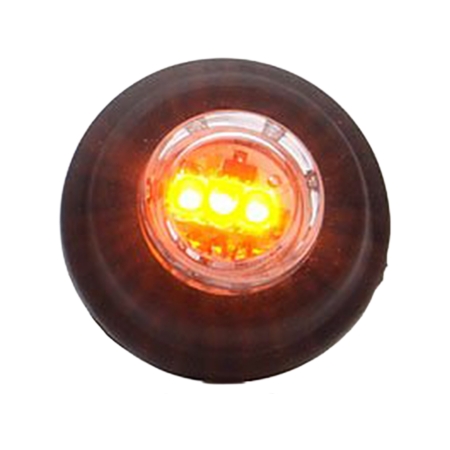 Strands Sidomarkering LED 12-24V.,Passas IN I 21Mm Hål. E-Märkt.Orange i gruppen Billjud / LED-Belysning / LED-lampor / Extraljus hos BRL (872800295)