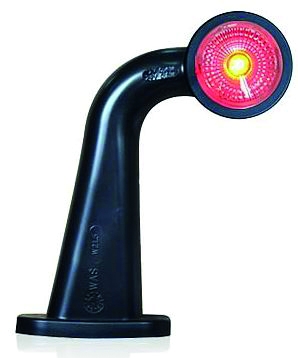 Strands Gummiarm LED 12-24V,(Vit & Röd) Vänster i gruppen Billjud / LED-Belysning / LED-lampor / Extraljus hos BRL (872800297V)