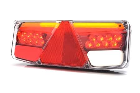 Strands Baklampa Vänster Släp,12-24V Dc, 5 Funk. Ip56. E-Godkänd i gruppen Billjud / LED-Belysning / LED-lampor / Bakljus hos BRL (87280031302)