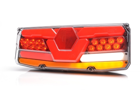 Strands Baklampa Vänster Bil,12-24V Dc, 5 Funk. Ip56. E-Godkänd i gruppen Billjud / LED-Belysning / LED-lampor / Bakljus hos BRL (87280031402)