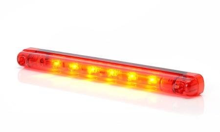 Strands Fiberoptisk Bromsljus Röd Lins 237mm i gruppen Billjud / LED-Belysning / LED-lampor / Bakljus hos BRL (872800326)