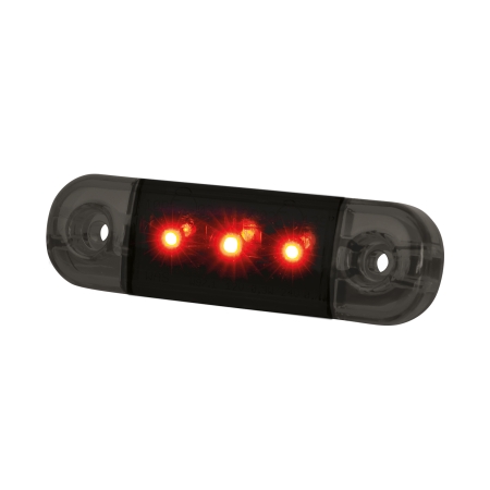 Strands Dark Knight Slim Positionsljus 3 LED,Röda LED, Klart Glas i gruppen Billjud / LED-Belysning / LED-lampor / Positionsljus hos BRL (872800331)