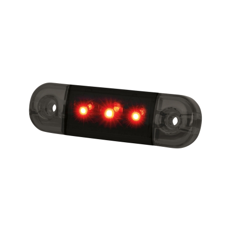 Strands Dark Knight Slim Positionsljus 3 LED,Röda LED, Klart Glas i gruppen Billjud / LED-Belysning / LED-lampor / Positionsljus hos BRL (872800331)