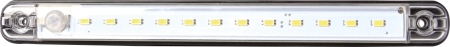 Strands Interiörbelysning Vit 237Mm Med Rörelsesensor, 12V i gruppen Billjud / LED-Belysning / LED-lampor / Interiörbelysning hos BRL (87280033812)