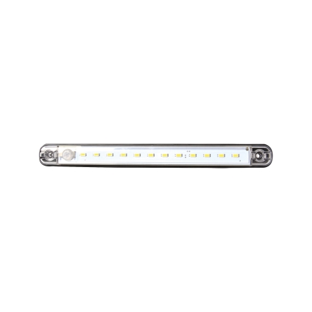 Strands Interiörbelysning Vit 237Mm Med Rörelsesensor, 12V i gruppen Billjud / LED-Belysning / LED-lampor / Interiörbelysning hos BRL (87280033812)
