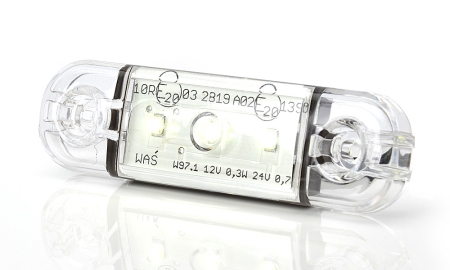 Strands Sidomarkering 3 LED, Klart Lins i gruppen Billjud / LED-Belysning / LED-lampor / Positionsljus hos BRL (8728003401)