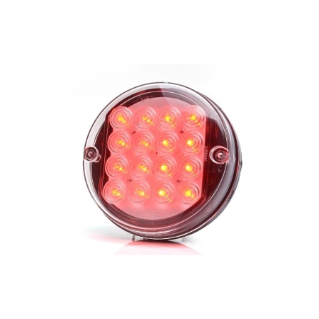 Strands Rund LED Dimljus 24V,115Mm Diameter i gruppen Billjud / LED-Belysning / LED-lampor / Bakljus hos BRL (872800353)