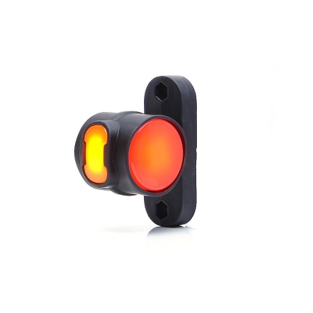 Strands Gummiarm Rak, Vit, Orange & Röd i gruppen Billjud / LED-Belysning / LED-lampor / Extraljus hos BRL (872800359)