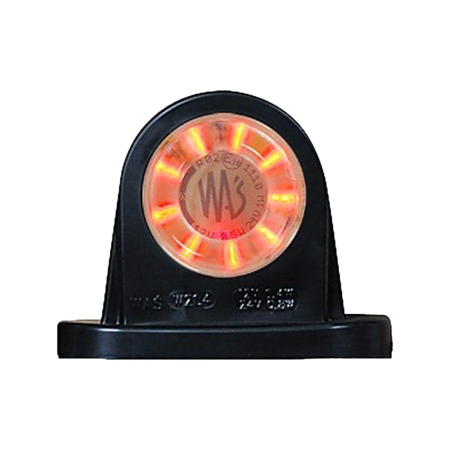 Strands Gummiarm Röd/Vit LED 12-24V,Klarglas Fram/Bak, E-Märkt. i gruppen Billjud / LED-Belysning / LED-lampor / Positionsljus hos BRL (872800370N)