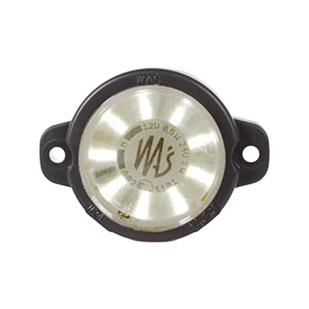 Strands Positionsljus Vit Rund,Klarglas. 12-24V i gruppen Billjud / LED-Belysning / LED-lampor / Positionsljus hos BRL (872800375N)