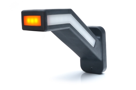 Strands Gummiarm Lång Höger - Dyn. Blink,12-24V Dc, IP66/68, E-Godkänd i gruppen Billjud / LED-Belysning / LED-lampor / Extraljus hos BRL (872800384)