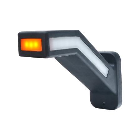 Strands Gummiarm Lång Höger - Dyn. Blink,12-24V Dc, IP66/68, E-Godkänd i gruppen Billjud / LED-Belysning / LED-lampor / Extraljus hos BRL (872800384)