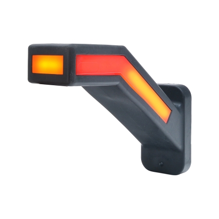 Strands Gummiarm Lång Vänster - Dyn. Blink,12-24V Dc, IP66/68, E-Godkänd i gruppen Billjud / LED-Belysning / LED-lampor / Extraljus hos BRL (872800385)