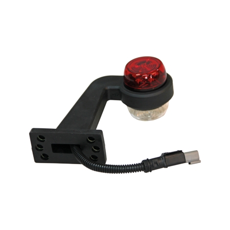 Strands Komplett Vänster Gummiarm med positionsljus, vit och röd i gruppen Billjud / LED-Belysning / LED-lampor / Positionsljus hos BRL (872800420V)