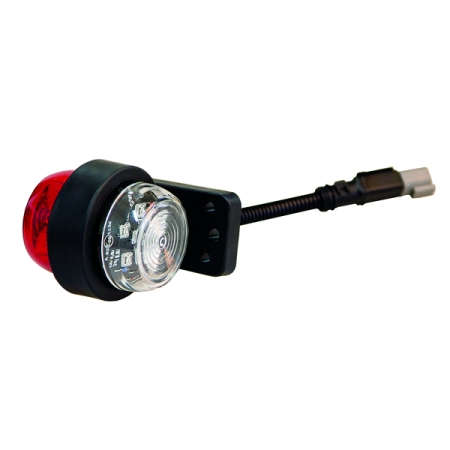 Strands Komplett Kort Gummiarm med positionsljus, vit och röd i gruppen Billjud / LED-Belysning / LED-lampor / Positionsljus hos BRL (872800423)