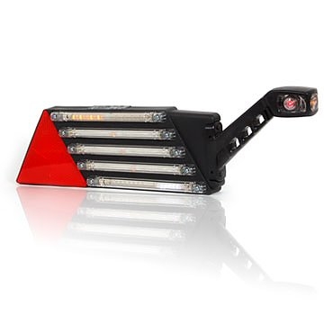 Strands Bakljus 8-Kammarlampa Höger.,12-24V LED. i gruppen Billjud / LED-Belysning / LED-lampor / Bakljus hos BRL (872800441H)