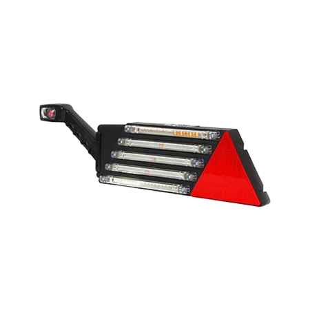 Strands Bakljus 8-Kammarlampa Vänster.,12-24V LED. i gruppen Billjud / LED-Belysning / LED-lampor / Bakljus hos BRL (872800441V)