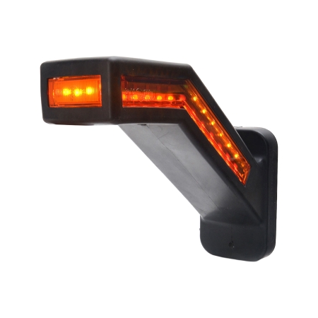 Strands Gummiarm Vänster 5 Funk. Positionljus med Dyn. Blinker i gruppen Billjud / LED-Belysning / LED-lampor / Positionsljus hos BRL (872800518)