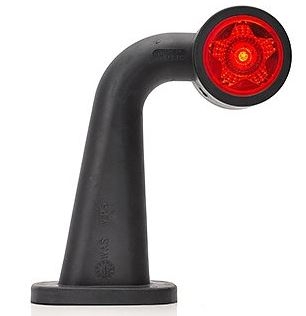 Strands Gummiarm Vit & Röd, Vänster i gruppen Billjud / LED-Belysning / LED-lampor / Extraljus hos BRL (872800877V)