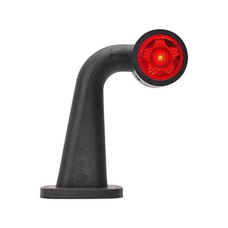 Strands Gummiarm Vit & Röd, Vänster i gruppen Billjud / LED-Belysning / LED-lampor / Extraljus hos BRL (872800877V)