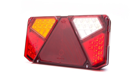 Strands Baklampa 5 Kammare LED Vänster,12-24V DC Bak, Broms, Back, Dim, Blink i gruppen Billjud / LED-Belysning / LED-lampor / Bakljus hos BRL (872800915)