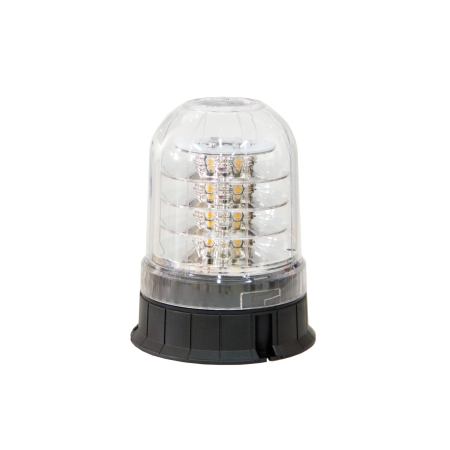 Strands Roterande Varningsljus LED 140Mm Planmontage/Klar Lins i gruppen Billjud / LED-Belysning / LED-lampor / Varningsljus hos BRL (872809056C)