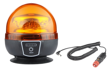 Strands Portabel Roterande Varningsljus LED Uppladdningsbar i gruppen Billjud / LED-Belysning / LED-lampor / Varningsljus hos BRL (872809084)