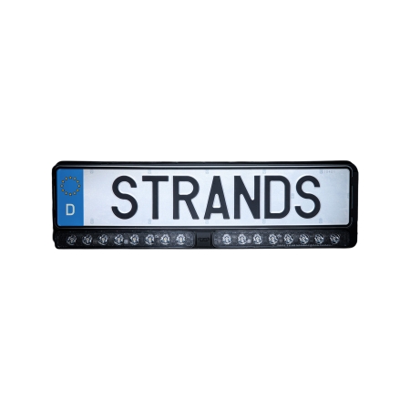 Strands NUUK E-Line Duo Nummerskylts LEDramp i gruppen Billjud / LED-Belysning / LED-ramp hos BRL (872809138)