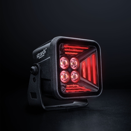 Strands Dark Knight Fortex Arbetsljus 38W Röd i gruppen Billjud / LED-Belysning / LED-lampor / Arbetsbelysning hos BRL (872809255)