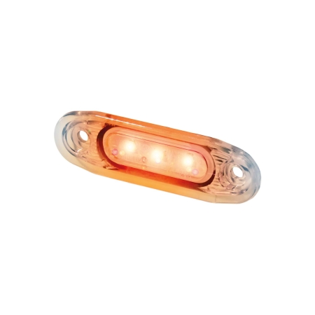 Strands Sido.Mark Orange Vitt Glas LED,79X26Mm 5M Kabel i gruppen Billjud / LED-Belysning / LED-lampor / Extraljus hos BRL (872810021)