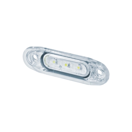 Strands Pos.Ljus Sld Vit LED, Vitt Glas.,79X26Mm 5M Kabel i gruppen Billjud / LED-Belysning / LED-lampor / Positionsljus hos BRL (872810023)