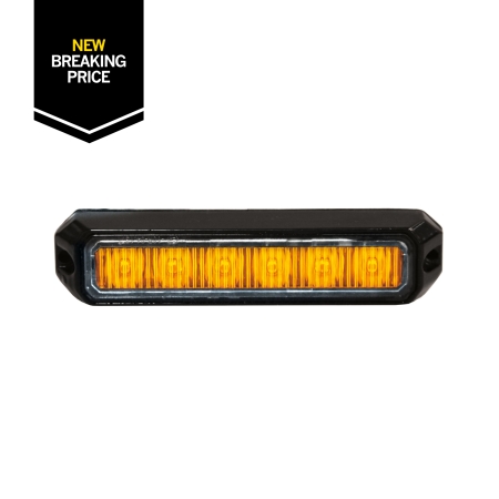 Strands Riktat Blixtljus Orange 6 LED i gruppen Billjud / LED-Belysning / LED-lampor / Blixtljus hos BRL (872850176HPAM)