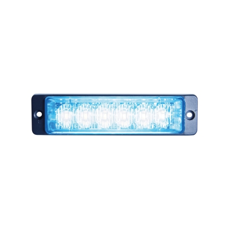 Strands Riktat Blixtljus Blå 6 LED i gruppen Billjud / LED-Belysning / LED-lampor / Blixtljus hos BRL (872850180HPB)