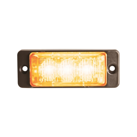 Strands Slim Riktat Blixtljus Orange 3 LED, Adr-Godkänd i gruppen Billjud / LED-Belysning / LED-lampor / Blixtljus hos BRL (872850185HPA)